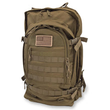 Load image into Gallery viewer, USA FLAG S.O.C. BUGOUT BAG (COYOTE BROWN)