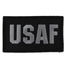 Load image into Gallery viewer, USAF Velcro Patch (Black)