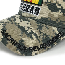 Load image into Gallery viewer, VIETNAM VET DIGITAL CAMO HAT (CAMO) 5