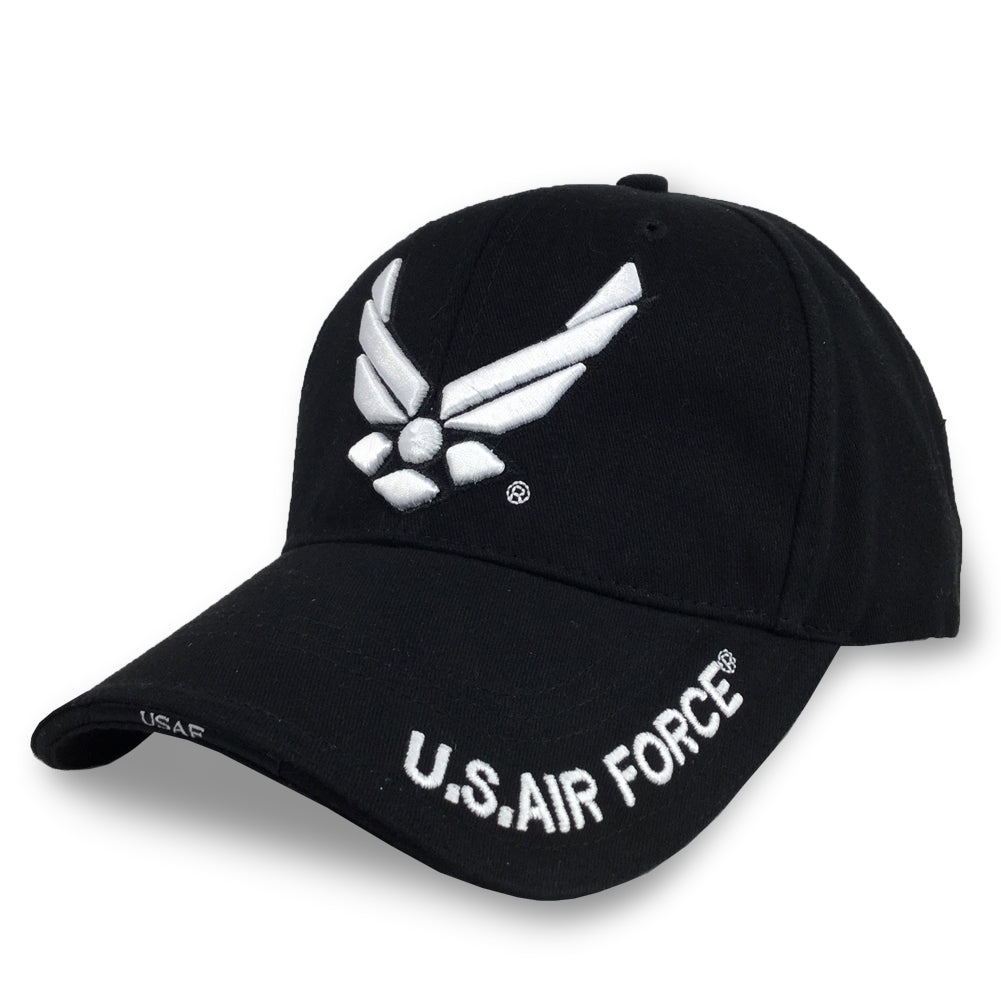 US Airforce 3D Hat Black